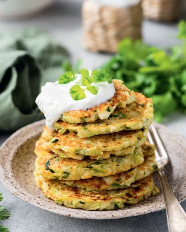 Placki cukiniowo-ziemniaczane