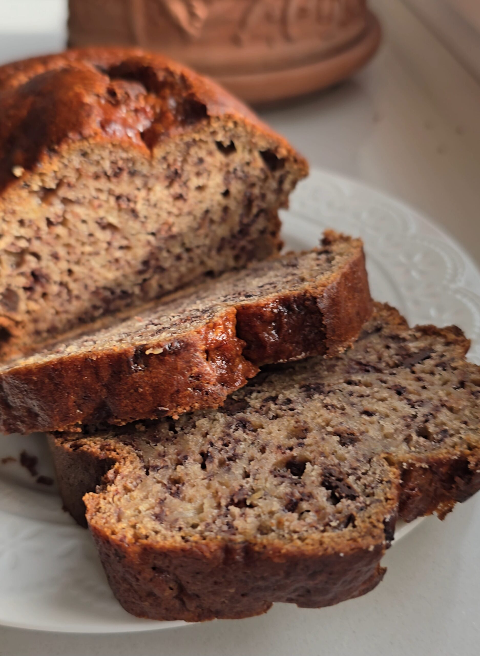 Prosty chlebek bananowy